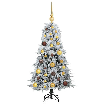 3.94' H Lighted Artificial Christmas Tree