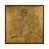 Toile avec cadre en bois brun classique