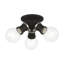 Plafonnier encastré 3 lumières 7 po Grogan-910777653