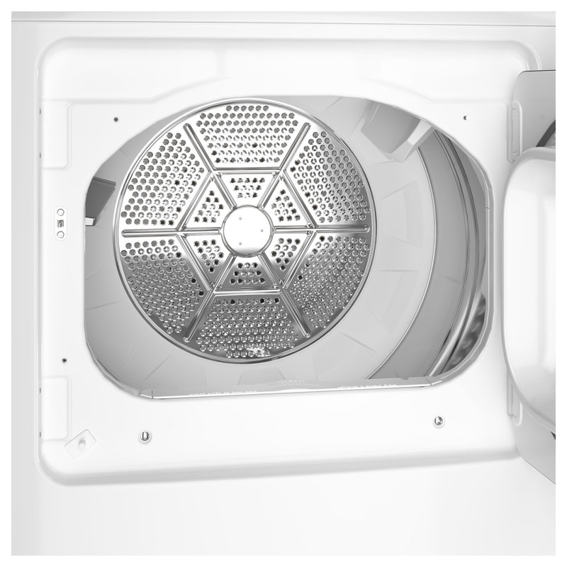 GE 7.2 Cu Ft Capacity Electric Dryer With Up To 120 Ft Venting​ And Reversible Door​