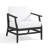 Solid Wood Teak Outdoor Lounge Chair With Cushion And Arms-114983509-114983515