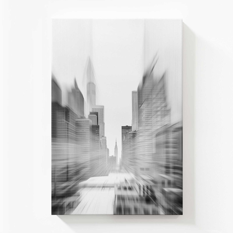NYC City Rhythms Canvas Print, Wrapped Canvas, 72" H x 48" W x 1.25" D