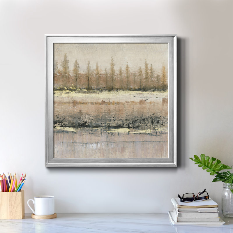 «What Lies Beneath I», reproduction encadrée de qualité supérieure - prête à être accrochée, H 26,5 po x l 26,5 po x P 1,5 po