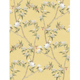 Spring Blossom Chinoiserie Floral Vine 33' L x 21" W Wallpaper Roll