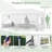 10 X 20 FT Pop up Canopy Tent w/ 6 Sidewalls Wheeled Bag 6 Sandbags 10 Stakes-122816119