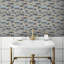 10.5" x 10.5" PVC Peel & Stick Mosaic Tile-48887154