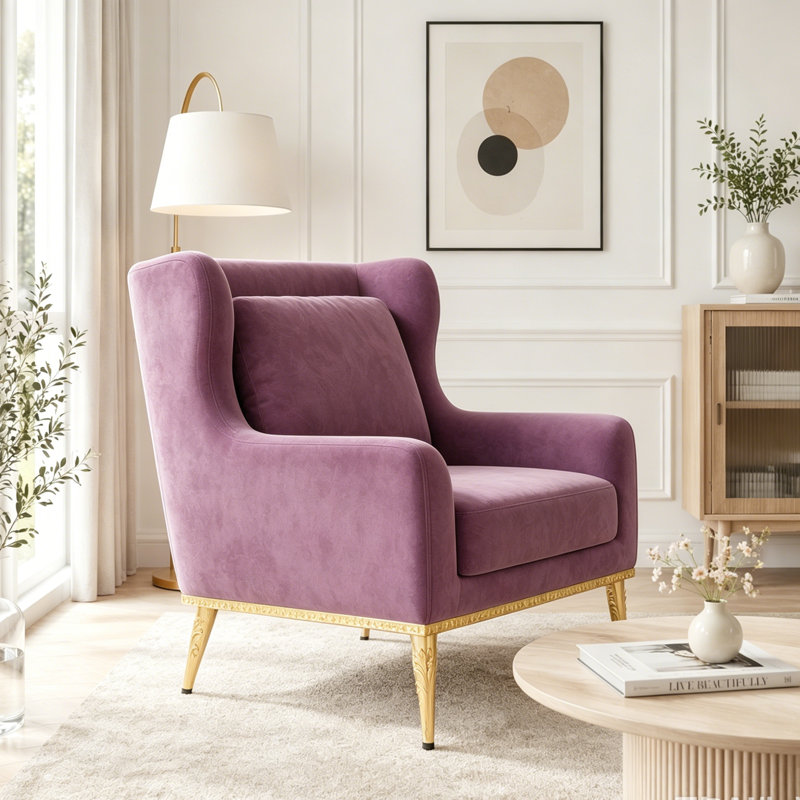 Chaise de lecture Modern, Purple