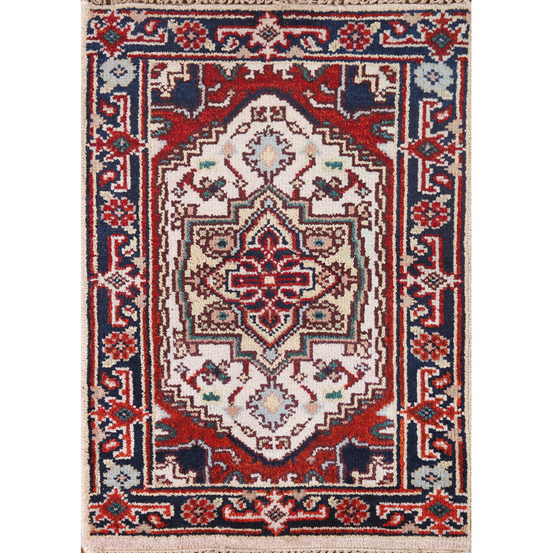 Tapis oriental traditionnel fabriqué à la main 2 x 3