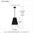 Crowne 1 - Light Cone Pendant-1689336829