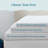 Lucid Comfort Collection 4” Lavender and Gel Memory Foam Mattress Topper-97762109