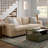Alden 91" Upholstered Sofa Bed-471111404