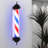 40" Rotating Barber LED Light