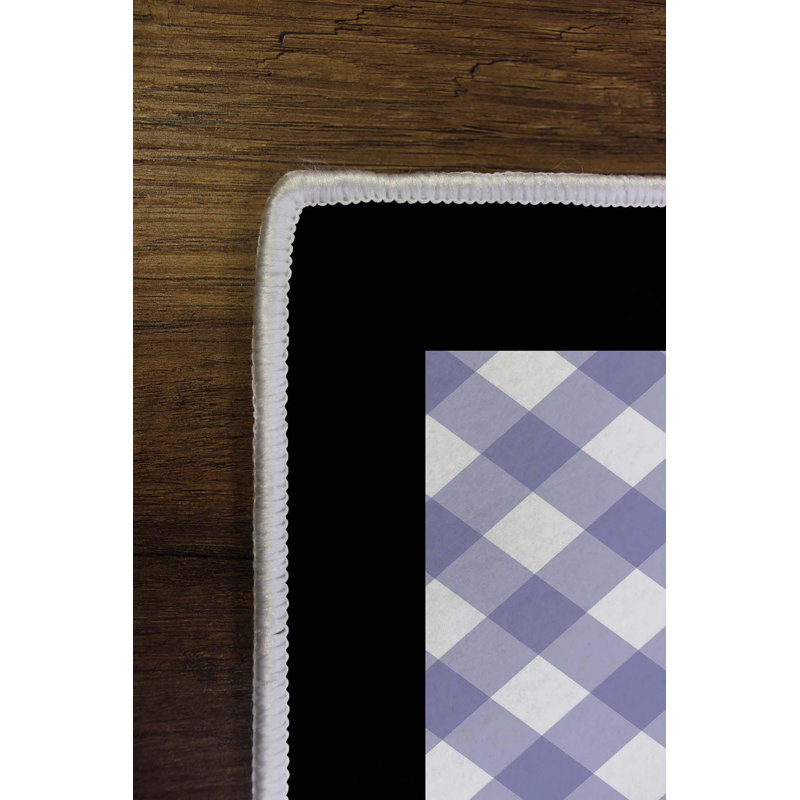 Durable Woven Carpet (50 x 80 cm / 1.6 x 2.6 ft), 100% Polyester, 0.3 in Pile Height | Antibacterial, Non-Slip Underside, Machine Washable | 3D Digital Printing, Perfect for Living Room & Bedroom Decor