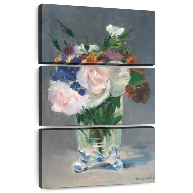 Vase en cristal Harnek, H 32 po x l 20 po