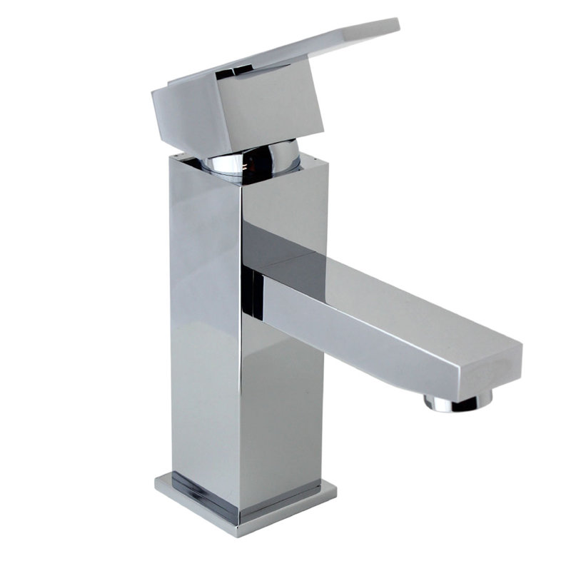 Single-Hole Single-handle Bathroom Faucet, Chrome