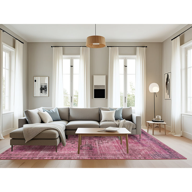 Tapis abstrait moderne 2045, Rectangle 8 pi x 12 pi