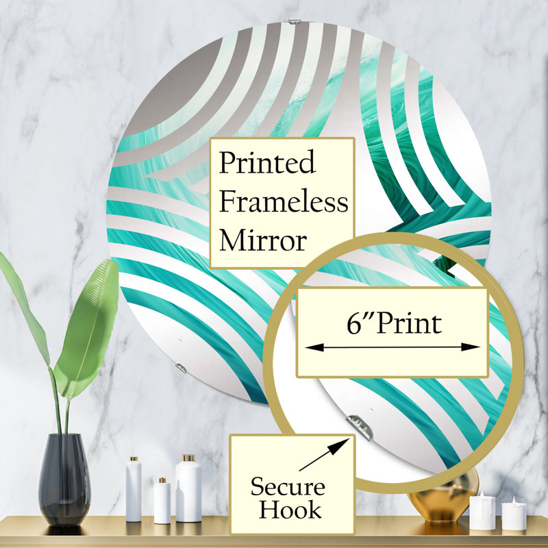 Alany Circle Mirror, 31.4" x 31.4"