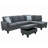 Jacksmith Upholstered Sectional-514132800-473634942