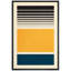 Géométrique, blocs de couleur jaune, illustrations abstraites, formes, moderne, contemporain-100707746-100707747