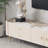 Simple rock plate coffee table TV cabinet set