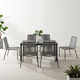 Bettis 60'' Rectangular 6 - Person Outdoor Dining Set