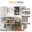 Ensemble de coin-repas 3 pièces Modern Modern-1280667123
