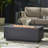 40" Outdoor 40,000 BTU Rectangular MgO Concrete Propane Fire Pit,Tank Cover not Included