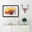 Downtown Los Angeles At Sunset - Single Picture Frame Painting on MDF-56874169-56874170