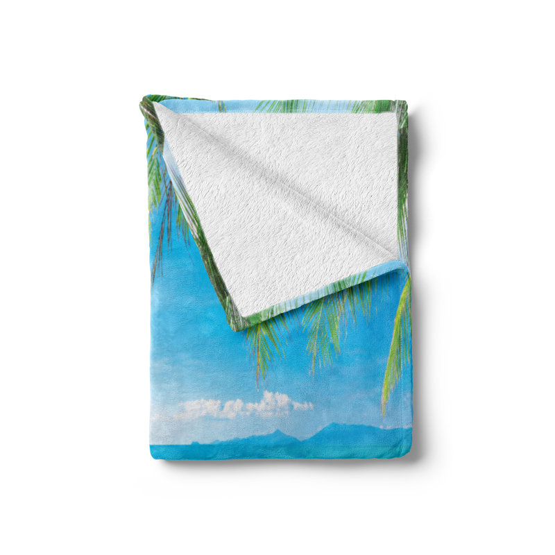 Hand Woven Throw Blanket, 50" x 70"