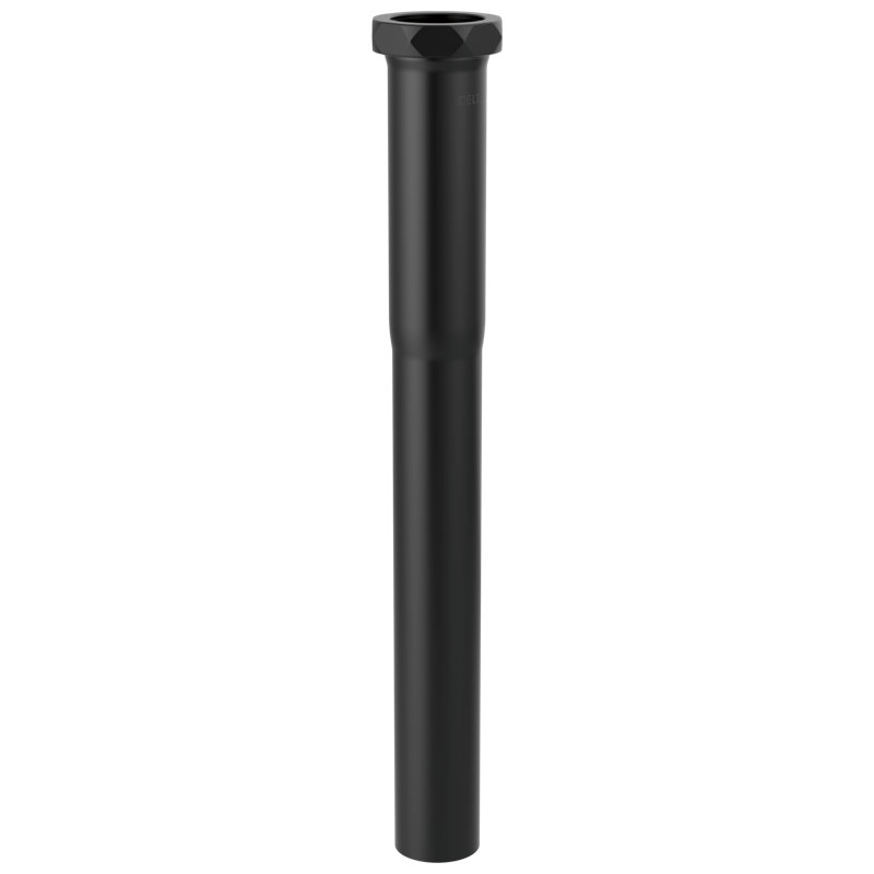 P-Extension du joint coulissant du siphon, Noir mat
