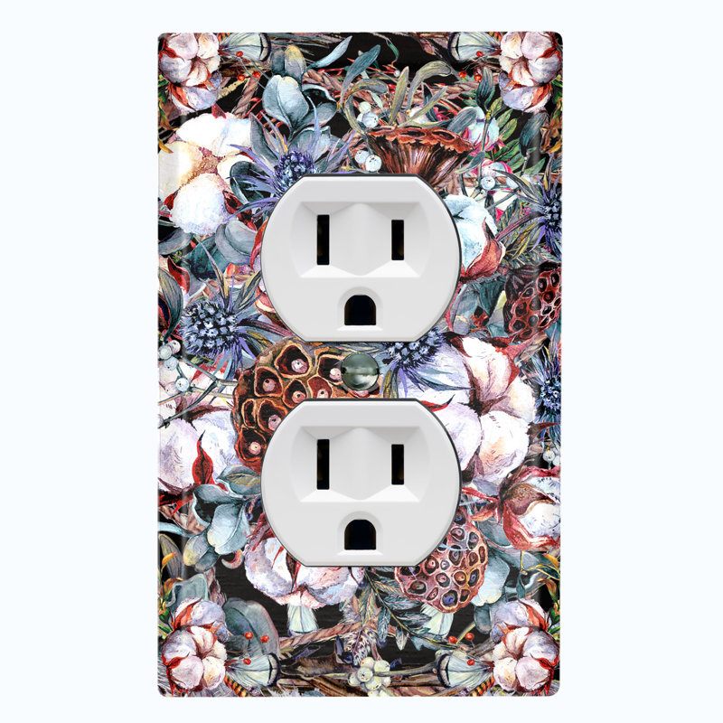Landscape & Nature 1 - Gang Duplex Outlet Standard Wall Plate