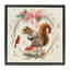 Cadre flottant Woodland Squirrel Rustic Wreath, design par Kelley Talent-791891127-791891122