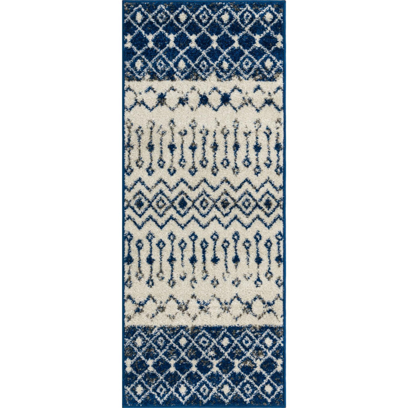 Bradley-Joe Abstract Indoor Rug, Runner 2' x 5'