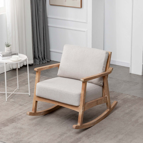 Wayfair | Beige Rocking Chairs You'll Love in 2023