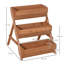 Wood Raised Garden Bed