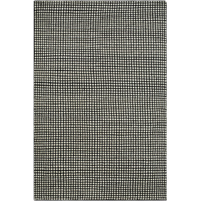 Damier Wool Checkered Area Rug