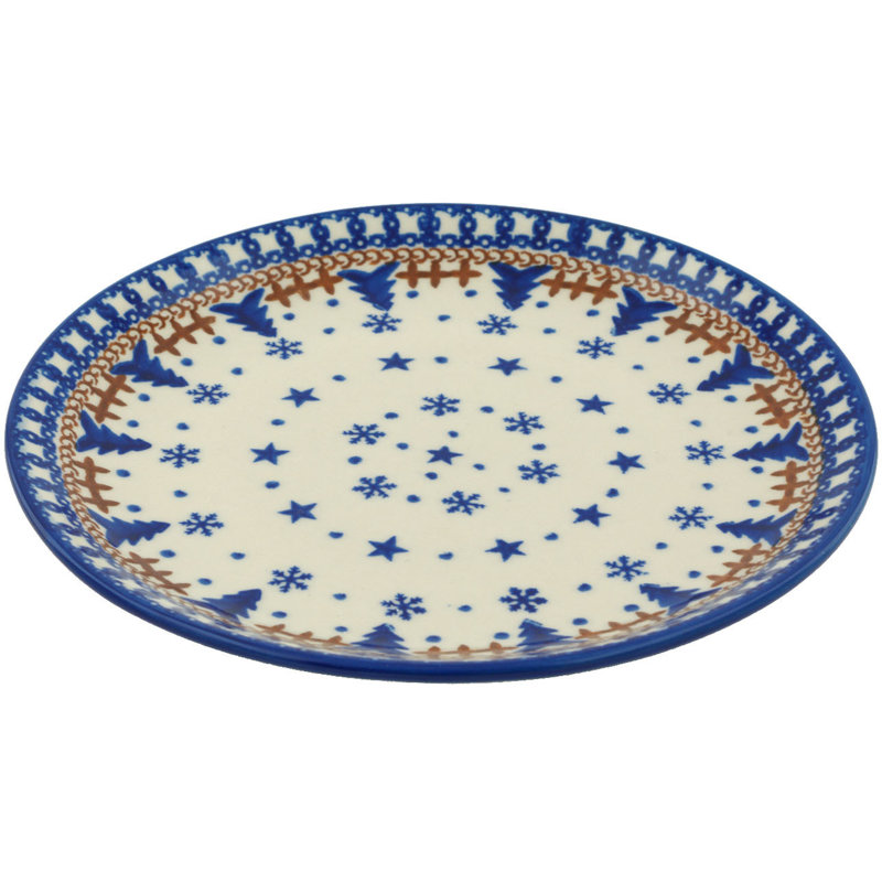 Winter Snow Ceramic Decorative Plate