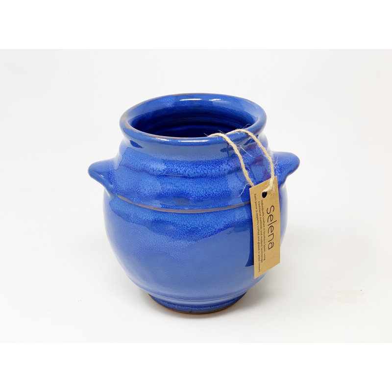 Michalak Ceramic / Porcelain Jar, Blue