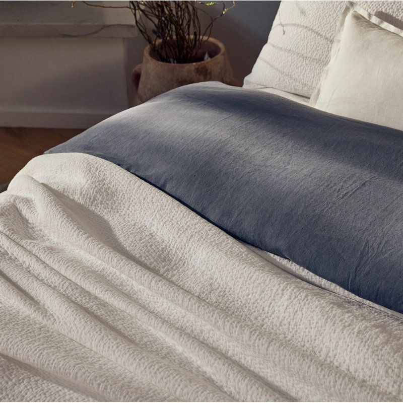 Cascade Coverlet, Alpine White, Twin Coverlet