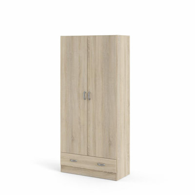 Bheema 2 Door Manufactured Wood Wardrobe