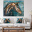 «Brown Horse», peinture-34310415-34310416