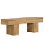 Banc de bout moderne, banc de salle à manger, banc d'entrée stable