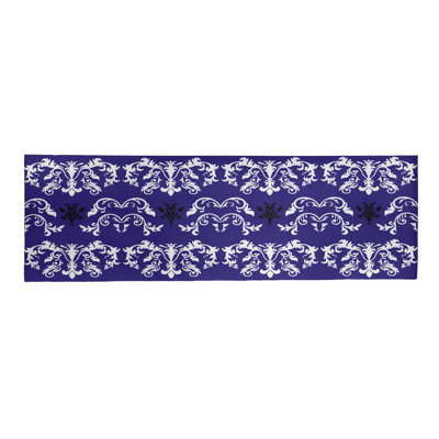 Tapis de couloir mauve