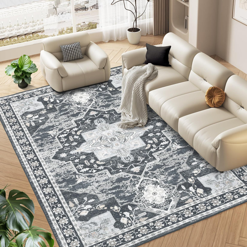 Tapis lavable 10 x 13 pour salon