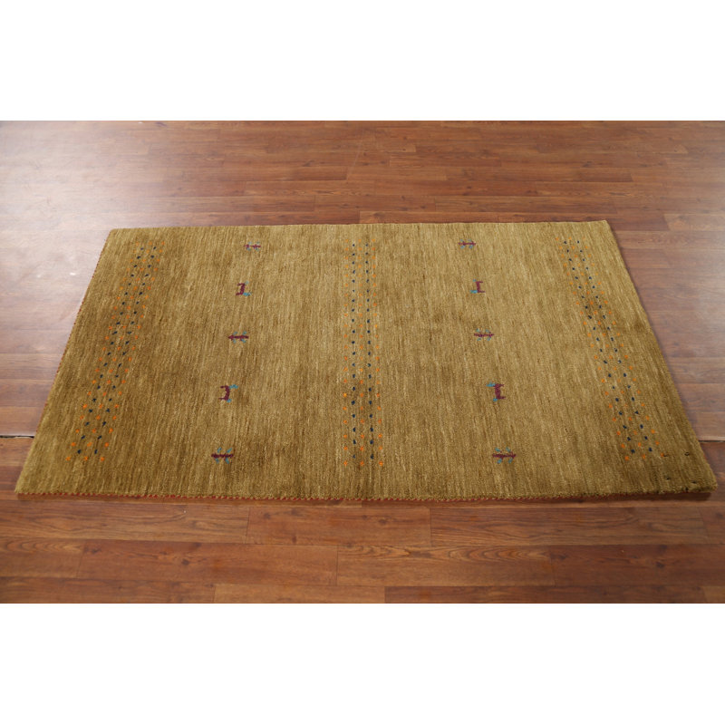 Tapis décoratif petits animaux 3 x 5 Gabbeh