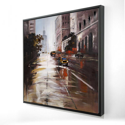 «Morning Street Scene»