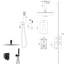 FE-424777763712 Bathroom Bath Shower Mixer