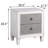 2-Drawer Nightstand