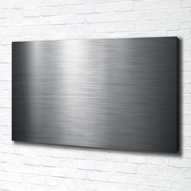 Metal Background - Wrapped Canvas Print