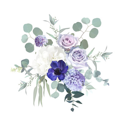 " Periwinkle Violet Anemone "